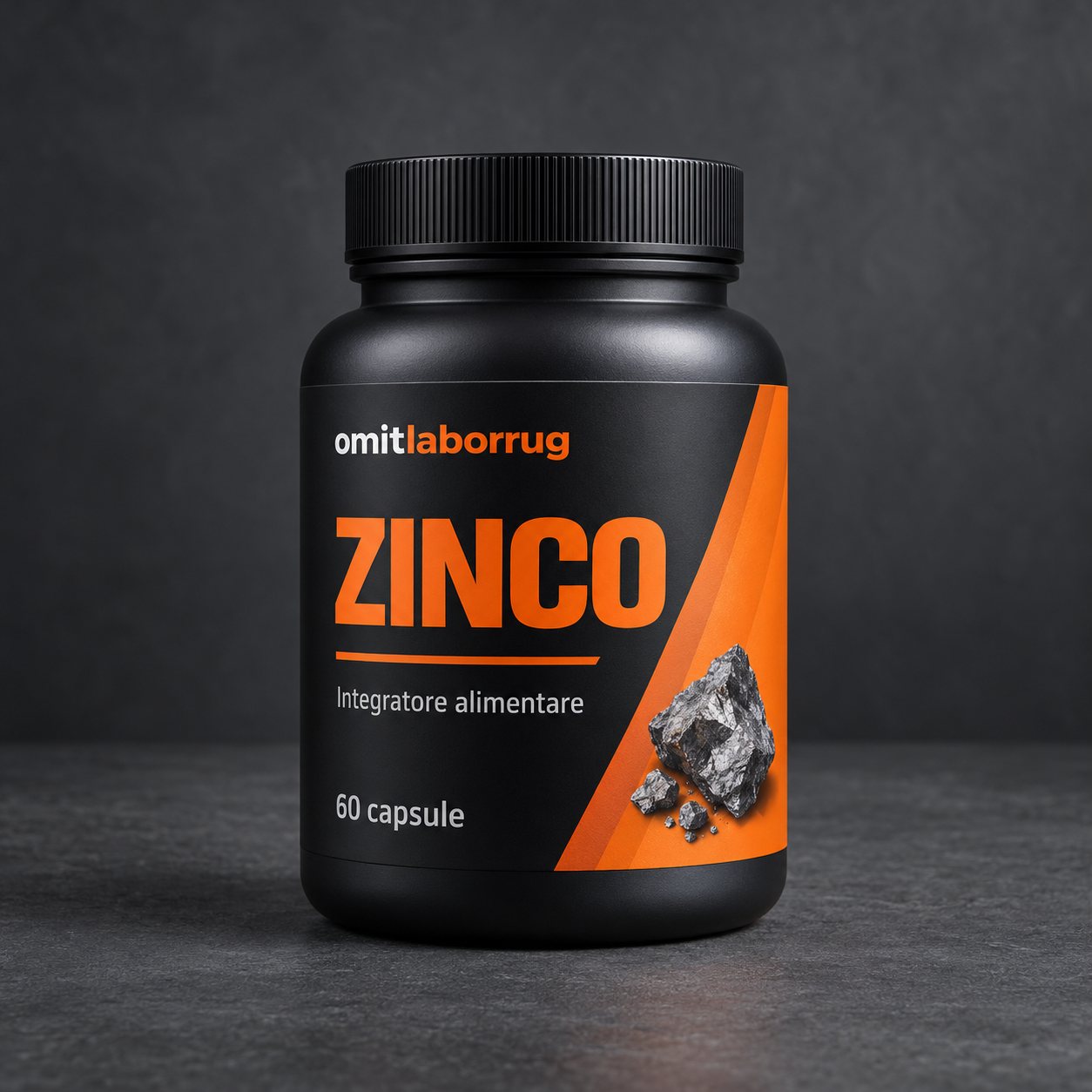 Barattolo di Zinco, integratore alimentare, 60 capsule